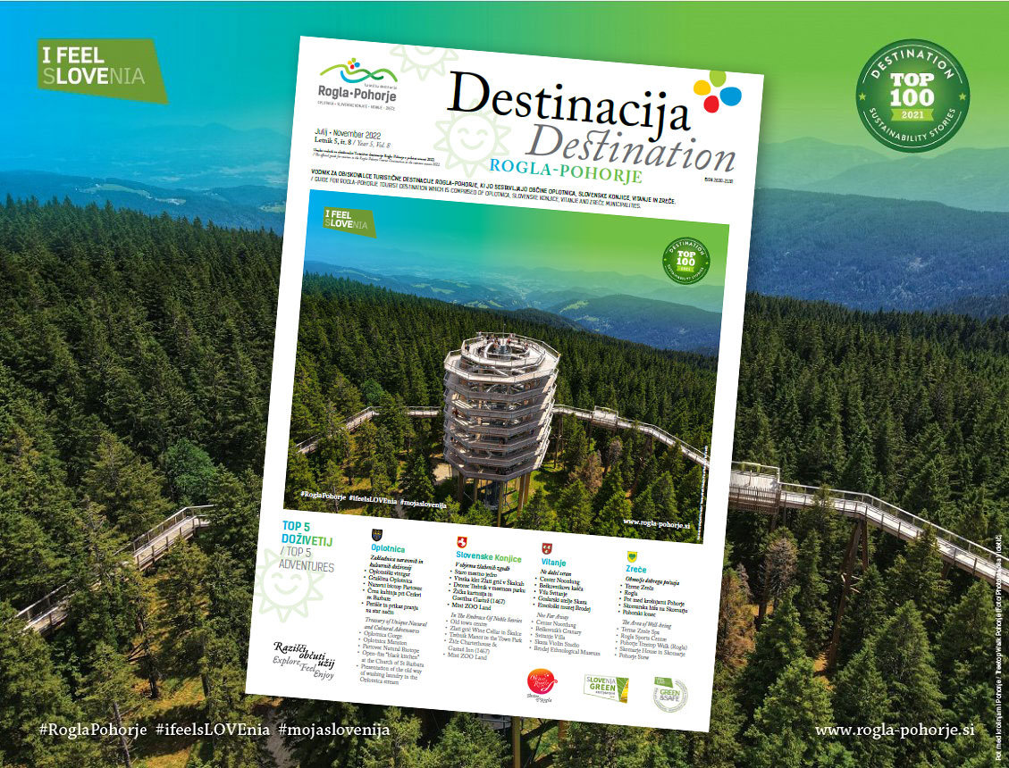 Nova številka časopisa Turistične destinacije Rogla-Pohorje